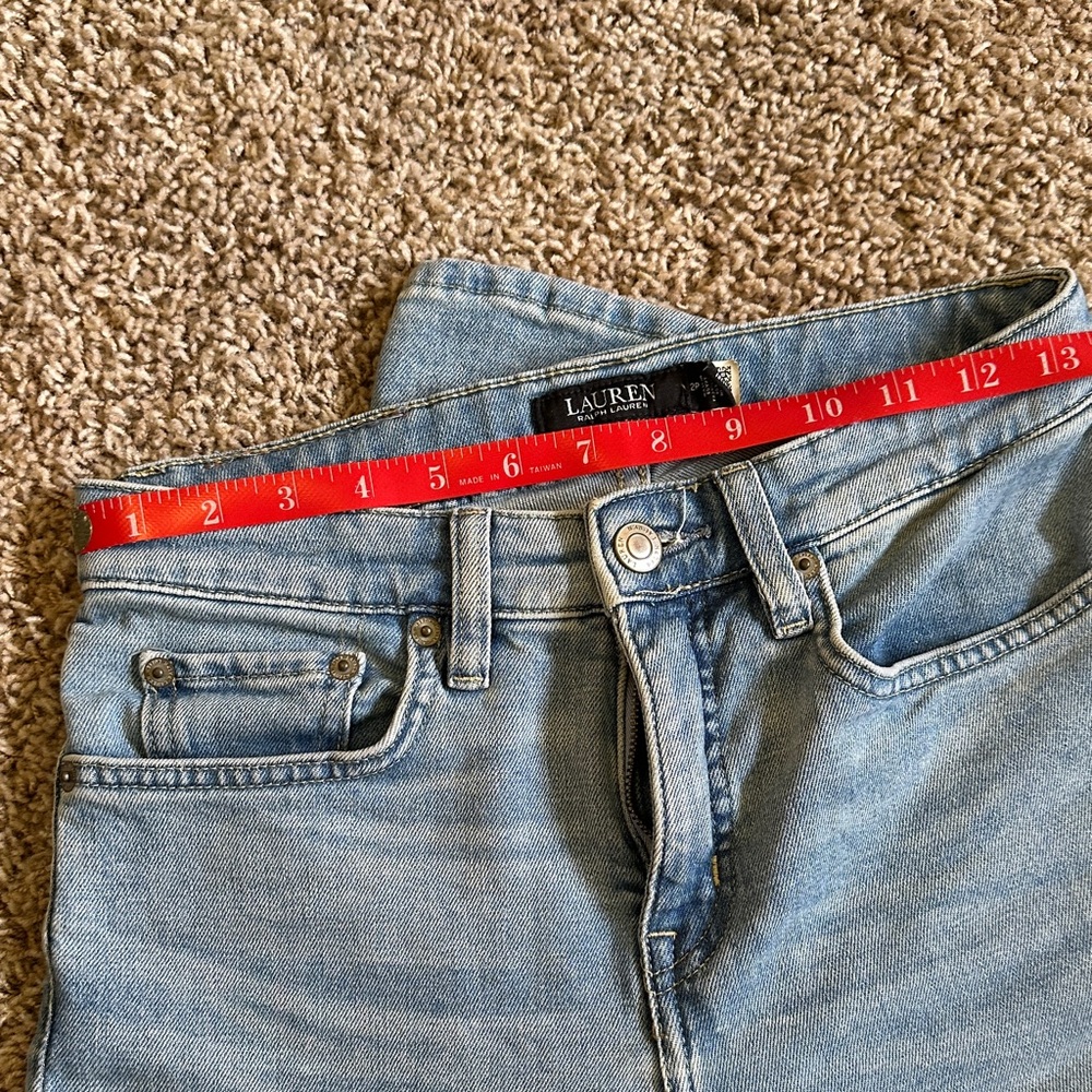 Ralph Lauren Light Blue boot cut Jeans Size 2 Petite Women’s - Picture 6 of 6